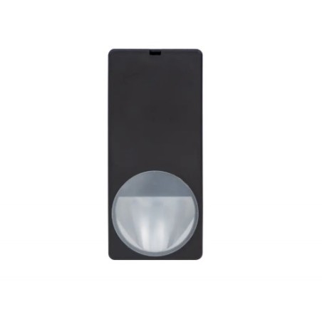 Détecteur IRP 12m ultraplat à miroir MAGIC, zone d'aplomb, noir