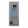 PLATINE INOX 2.5MM AUD/VID (HEXACT GB2) + CLAVIER