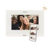 Moniteur avec écran 7'' WiFi mains-libres tactile Blanc (Mémoire)