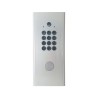 Clavier ALU avec touches métal encastré, 50 codes,1 relais, pré-percé T25