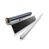 nouveau kit moteur, panneau solaire, batterie et service rs100 solar io