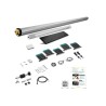 Axe motorisé zf54 de 2,50m rs100 solar io 20/12pnx 5,8w, bat bloc-baie+tradi