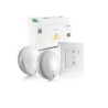 pack avec cmde intelligente tahoma rail din, + scénar + capteur soleil et temp.