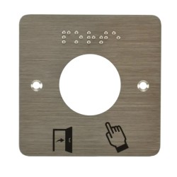 PLAQUE INOXYDABLE 80 x 80...