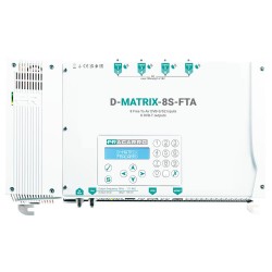 Transmodulateur 8 entrées SAT vers 8 sorties COFDM/QAM