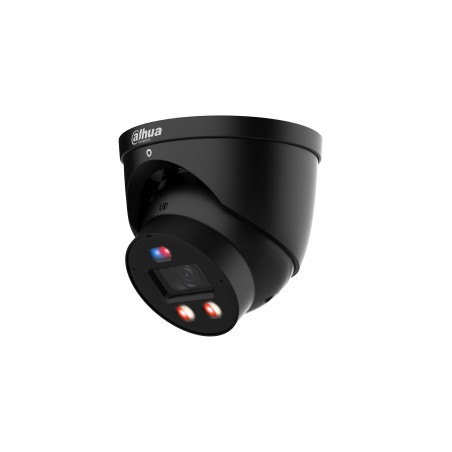 TURRET EYEBALL IP NOIR 4MP F2.8MM TIOC ACUPICK LED/IR30M SD MIC I/O IP67 POE/12V
