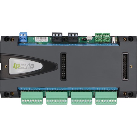 CENTRALE IPEVIA SECUR 2 FILS, GESTION 4 LECTEURS SECURISES, 12V