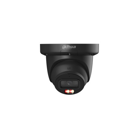 TURRET EYEBALL IP NOIR 8MP F2.8MM ACUPICK DUAL LED/IR30M SD MIC IP67 POE/12V