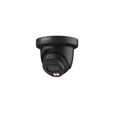 TURRET EYEBALL IP NOIR 6MP F2.8MM ACUPICK DUAL LED/IR30M SD MIC IP67 POE/12V