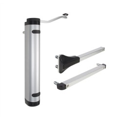 FERME-PORTE INOX EXT 80KG 1300MM PR CHARNIERE DEPORTE ZILV