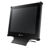 15'' 4/3 INDUSTRIEL CHASSIS METAL NOIR & DALLE VERRE 350CD 4MS HP ALIM. 12V 24/7