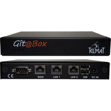 Telmat GitaBox2 3 ports Eth. 25 accès simultanés (25 max)