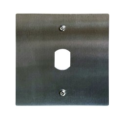 PLAQUE INOX PERCEE T25 110 X 110MM