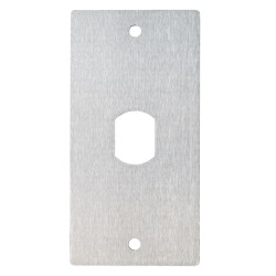 PLAQUE INOX PERCEE T25 120 X 60MM