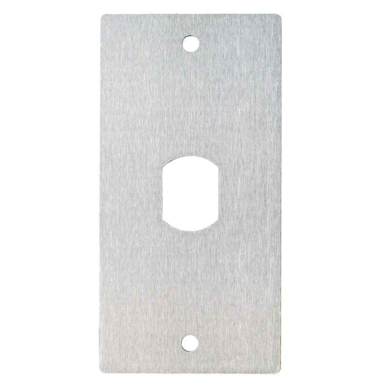 PLAQUE INOX PERCEE T25 120 X 60MM