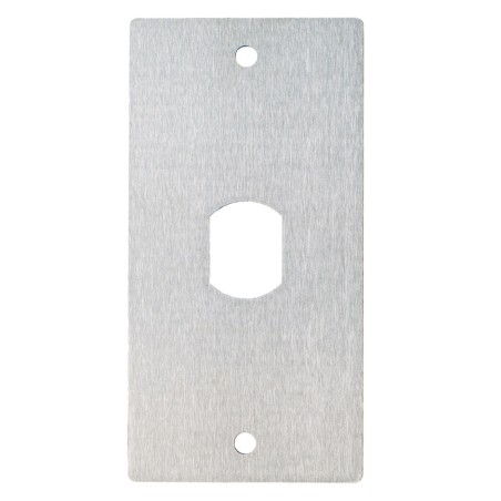 PLAQUE INOX PERCEE T25 120 X 60MM