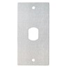 PLAQUE INOX PERCEE T25 120 X 60MM