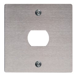 PLAQUE INOX PERCEE T25 80 X 80MM