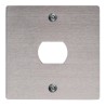 PLAQUE INOX PERCEE T25 80 X 80MM