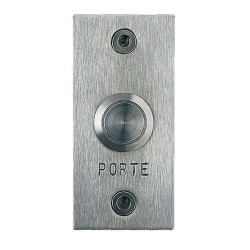 BOUTON POUSSOIR SUR PLAQUE...