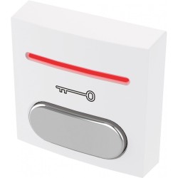 BOUTON POUSSOIR ABS BLANC...