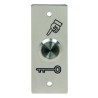 BOUTON POUSSOIR INOX 19 MM NO+NC BORNIER À VIS