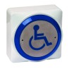 BOUTON POUSSOIR INOX POUR PERSONNES À MOBILITÉ RÉDUITE