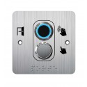 BOUTON NO/NF + INFRAROUGE + TEMPO + BUZZER + PLAQUE 80x80mm