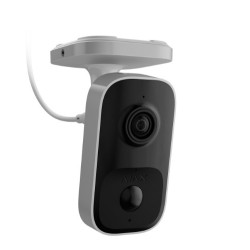 Caméra IP 4MP WiFi blanche IA personnes, animaux, véhicules