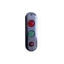 PLATINE DE SIGNALISATION & APPEL LEDS ROUGE / VERTE 12/24V