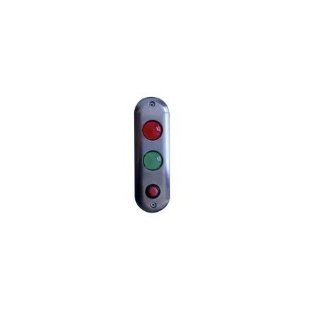 PLATINE DE SIGNALISATION & APPEL LEDS ROUGE / VERTE 12/24V