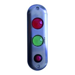 PLATINE D'APPEL + SIGNALISATION LEDS ROUGE / VERTE & BUZZER