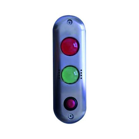 PLATINE D'APPEL + SIGNALISATION LEDS ROUGE / VERTE & BUZZER