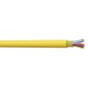 Câble fibre optique 6FO OS2 SERREE INT LSZH - JAUNE A LA COUPE