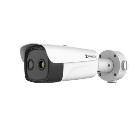 BULLET IP BI-SPECTRUM PERIM. 640X512 25MM H17.4°/4MP IR30M I/O IP67/IK10 POE/12V
