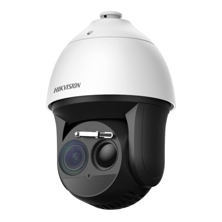 DOME PTZ IP BI-SPECTRUM 384X288 PERIMETRIQUE 25MM 18°/4MP 40X I/O IP66 NEMA POE