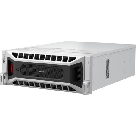 NVR 256 VOIES AI 32MP 1280MBPS 24HDD RAID5/6/10 I/O 4XRJ45 2XHDMI ALIM RED. 4U