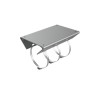 SUPPORT MONTAGE POTEAU ACIER 316L ANTI-CORROSION