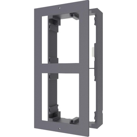 FACADE ALU/ANTHRACITE MONTAGE ENCASTREMENT POUR PLATINE KD8003 2 MODULES
