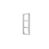 FACADE ALU/INOX MONTAGE SAILLIE POUR PLATINE KD8003 3 MODULES