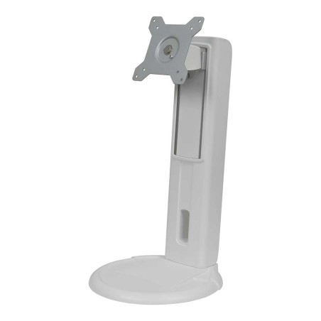 SUPPORT BUREAU BLANC 15-27'' VESA 75/100 MAX 8KG ROT. 360° INCL. -5°/+25° H:13CM