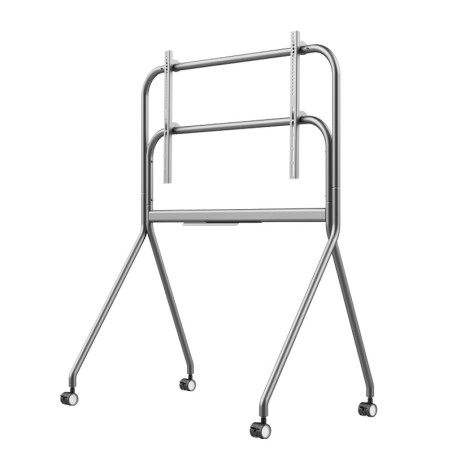 SUPPORT MOBILE SUR ROULETTES 55-86'' VESA 800X600 MAX 100KG EASY TO MOVE