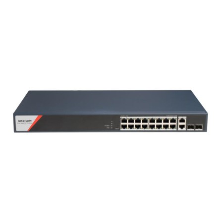 SWITCH MANAGEABLE 16XPOE GIGABIT + 2XRJ45 + 2XSFP COMBO 230W LONG RANGE 300M