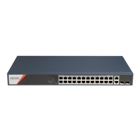 SWITCH MANAGEABLE 24XPOE GIGABIT + 2XRJ45 + 2XSFP COMBO 370W LONG RANGE 300M
