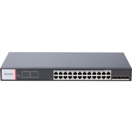 SWITCH MANAGEABLE 24XPOE GIGABIT + 4XSFP COMBO 480W LONG RANGE 300M