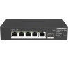 SWITCH INDUSTRIEL ADMINISTRABLE 4XPOE 10/100M + 1XSFP UPLINK 60W LONG RANGE 300M