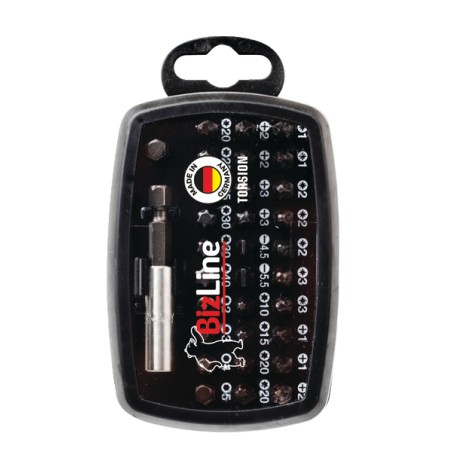 Coffret d'embouts Torsion avec porte embout 32 pièces