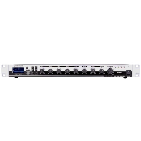Amplificateur mélangeur multimédia 120W en 100V - 19"" 1U