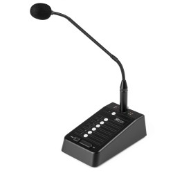 Micro paging Public Adress, 6 zones, pour amplificateurs PMP
