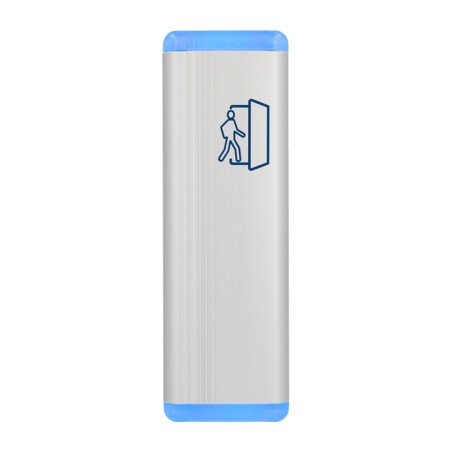 Bouton poussoir grande surface LED